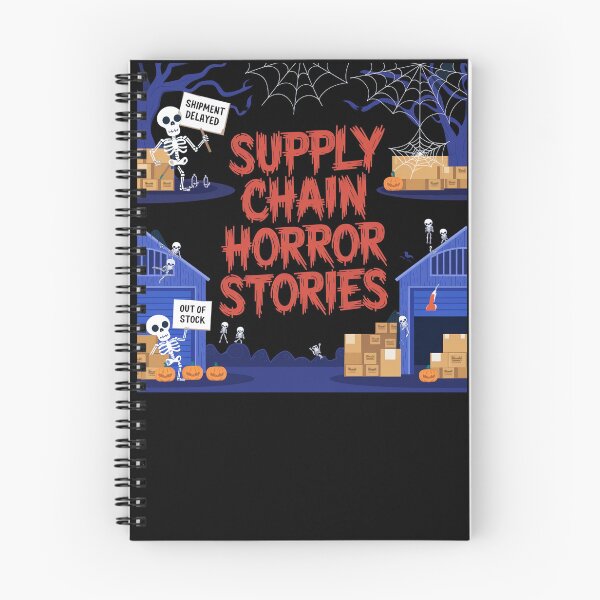 Item preview, supply chain horror stories, logistics and supply chain halloween designed and sold by NoetherSym.