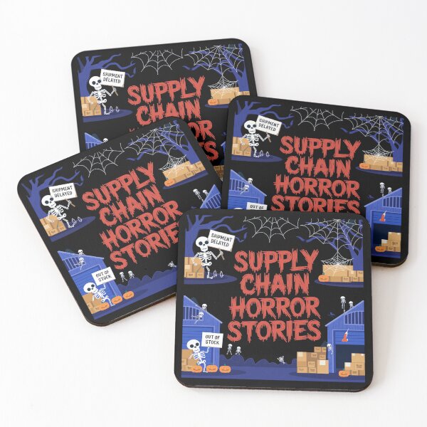Item preview, supply chain horror stories, logistics and supply chain halloween designed and sold by NoetherSym.