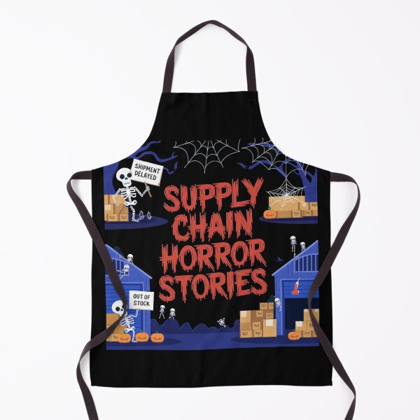 Item preview, supply chain horror stories, logistics and supply chain halloween designed and sold by NoetherSym.