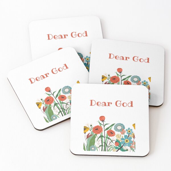 Item preview, Dear God with Colorful Flowers designed and sold by JoeysPODShop.