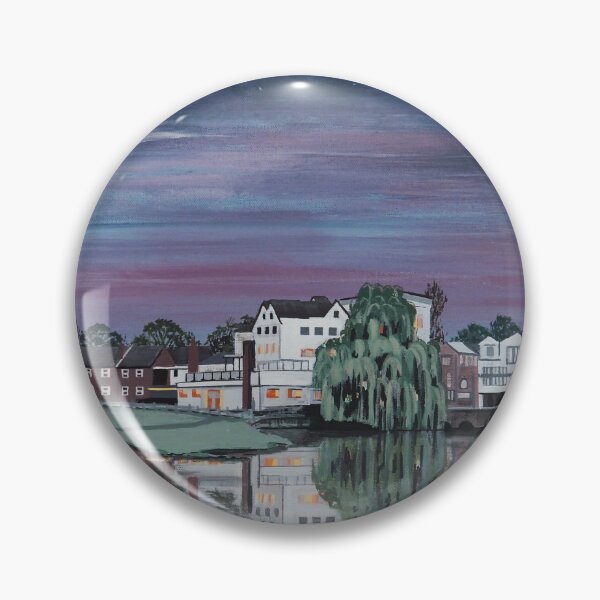 Item preview, Sudbury Mill Hotel in Moonlight Painting. designed and sold by Tom Crittenden.