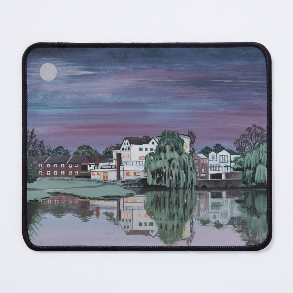Item preview, Sudbury Mill Hotel in Moonlight Painting. designed and sold by Tom Crittenden.