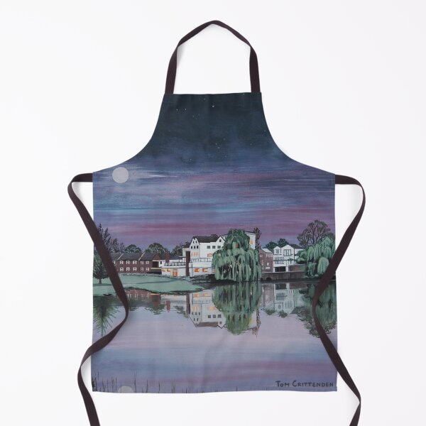 Item preview, Sudbury Mill Hotel in Moonlight Painting. designed and sold by Tom Crittenden.