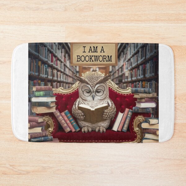 Item preview, I am a bookworm, a reading awl designed and sold by NtoikeShop123.