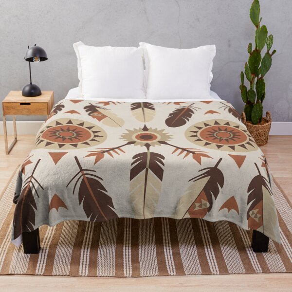 Item preview, Native American Tribal Motifs Seamless Pattern designed and sold by Dshoppin.
