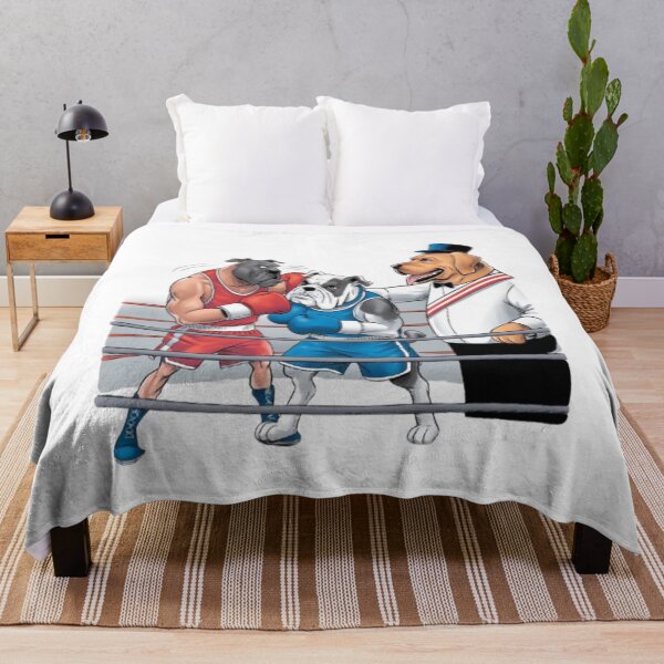 Item preview, Dog Boxing Match - Fun and Playful Pet Showdown designed and sold by Petpixy.