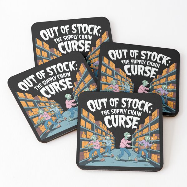 Item preview, Out of stock, the supply chain curse, logistics and supply chain halloween designed and sold by NoetherSym.