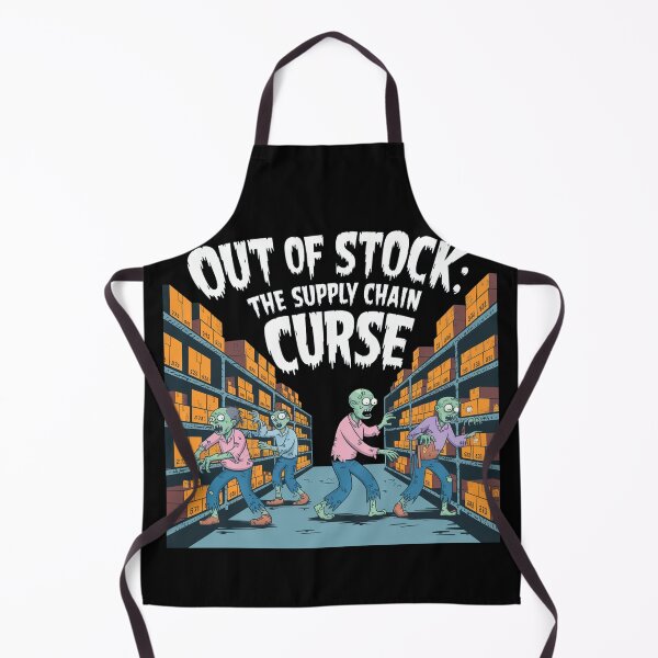 Item preview, Out of stock, the supply chain curse, logistics and supply chain halloween designed and sold by NoetherSym.