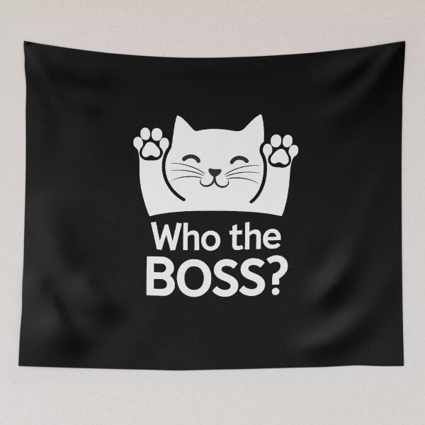Item preview, Who the Boss? designed and sold by Gentle40Winks.