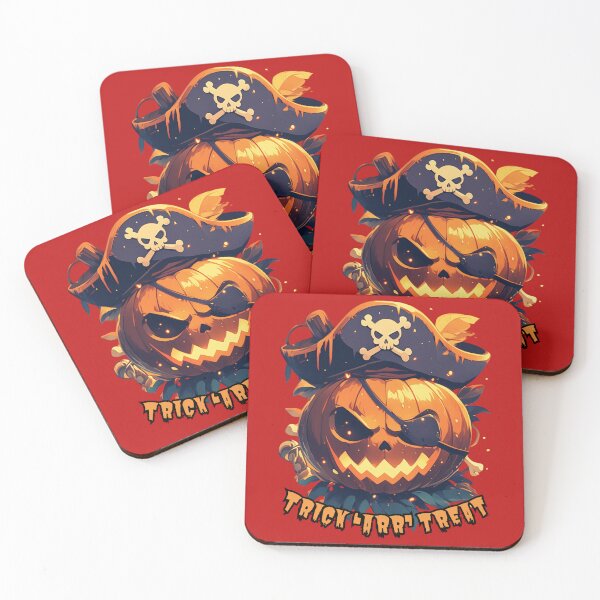 Item preview, Spooky pumpkin pirate pun designed and sold by Surf-and-Sky.