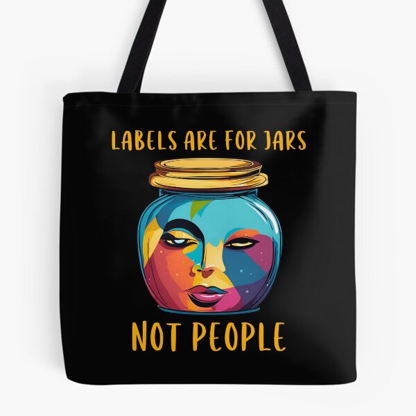 Item preview, Labels Are For Jars Not People designed and sold by LadyGoodwill.