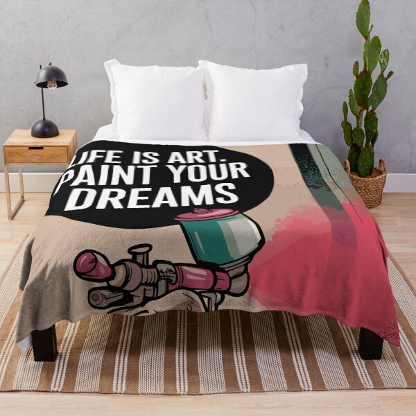 Item preview, Life is art. Paint your dreams. Street Art lovers gift. designed and sold by paulo silveira.