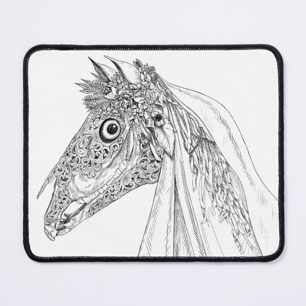 Item preview, Mari Lwyd delicately carved designed and sold by TraceyEvansArt.