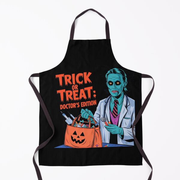 Item preview, Trick or treat: doctor edition, funny med school and Halloween designed and sold by NoetherSym.