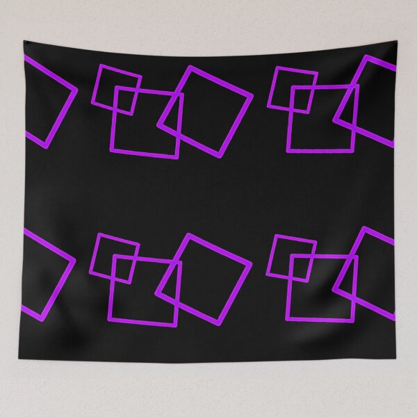 Item preview,  Carrés Violets ÉliteparElise designed and sold by ElitebyElise.