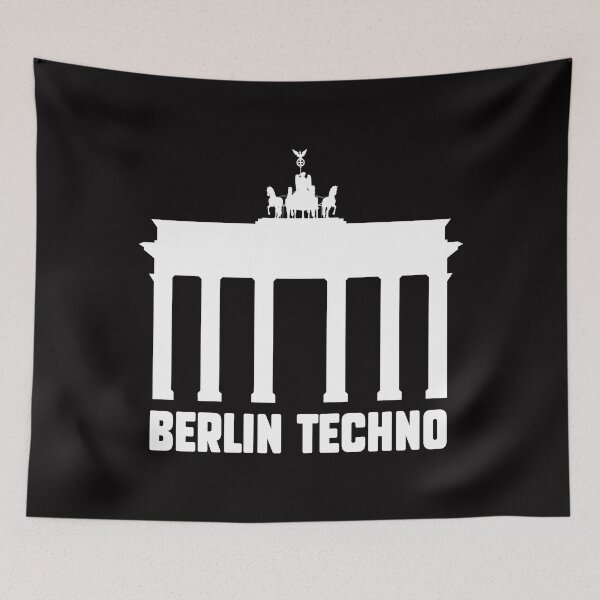 Item preview, Berlin Techno  – Featuring the Iconic Brandenburg Gate designed and sold by paulo silveira.