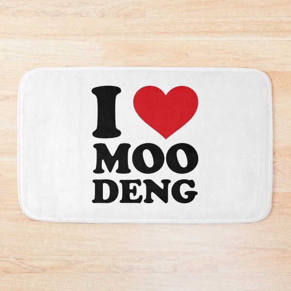 Artikelvorschau, Ich liebe Moo Deng entworfen und verkauft von EmeraldeaDesign.