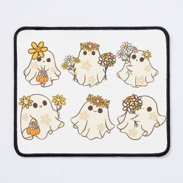 Item preview, Floral Ghost Spooky Ghost Fall Season Gift Fall Flowers designed and sold by CCKimShop.