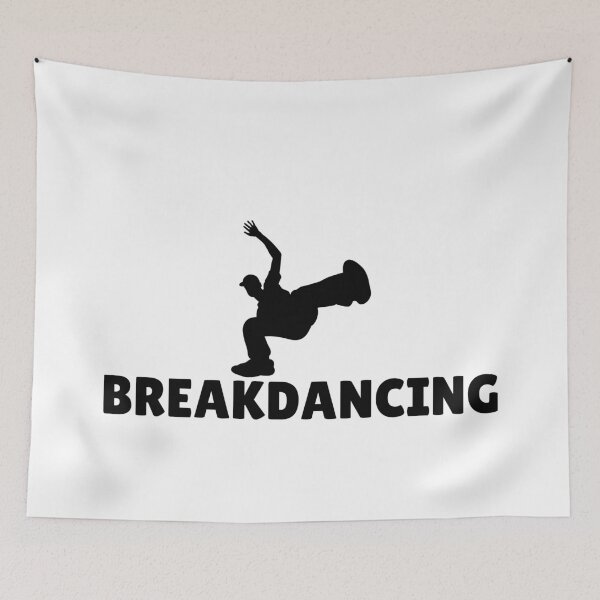 Item preview, BREAKDANCING (5) - BLACK designed and sold by ArtsyCity.