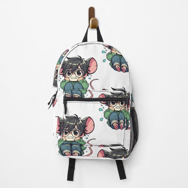 Item preview, Kawaii Shy Mouse in Panic Cute Anime Art designed and sold by kylmllr101684.