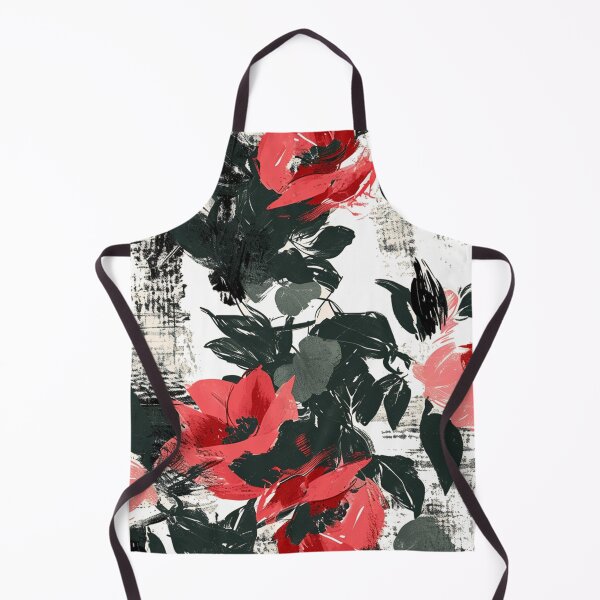 Item preview, Fiery Florals: Floral Watercolor designed and sold by geekAIfasion.