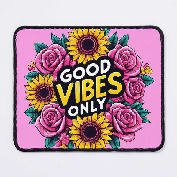Item preview, Good Vibes Only Bright Colourful designed and sold by MoonMonkeyNbear.