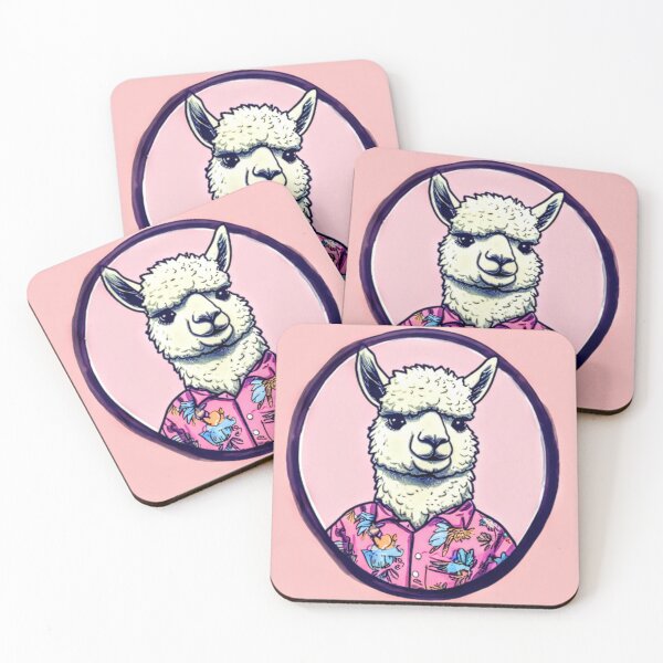 Item preview,  Cute Alpaca Print designed and sold by MelissaMelovich.