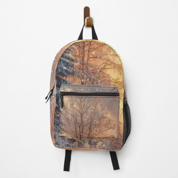 Item preview, River flowing through the valley in the snowy mountains. designed and sold by MargaretWiktor.