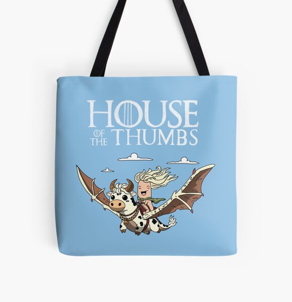 House of the Thumbs: Dragonflight All Over Print Tote Bag
