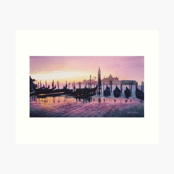 Item preview, "Sunrise St. Marks" Watercolor designed and sold by PaulJacksonArt.