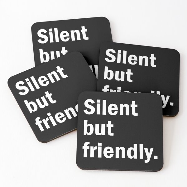 Item preview, silent but friendly. designed and sold by designing01Ar3.