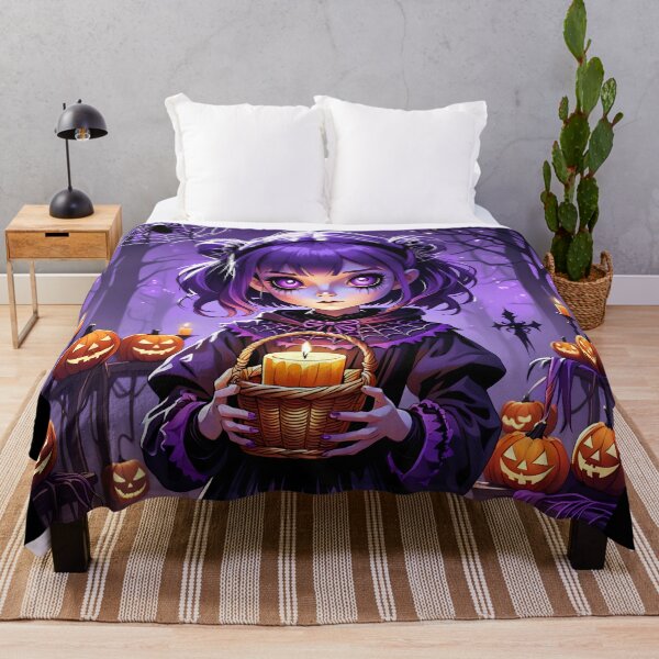 Item preview, Enchanted Shadows: Violet which jack-o'-lanterns designed and sold by DEEPDesignsART.