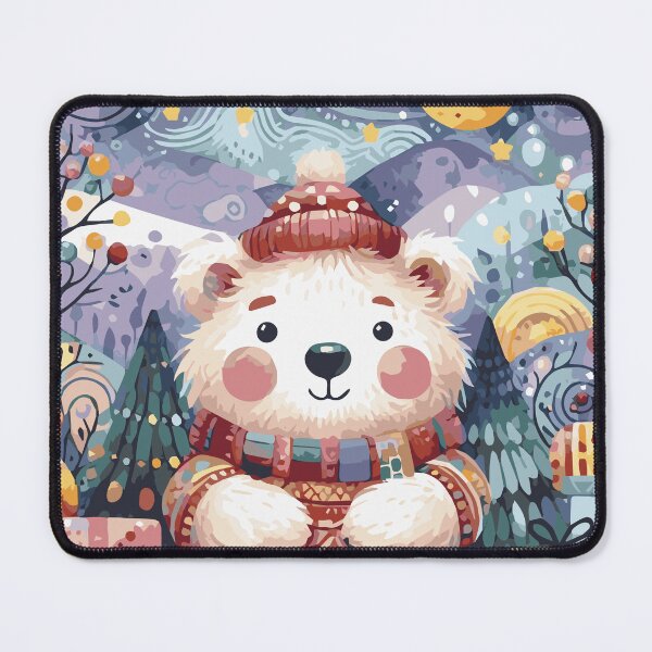 Item preview, Cozy Holiday Christmas Bear designed and sold by heartsake.