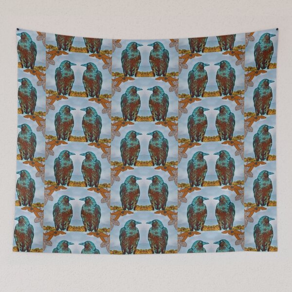 Item preview, Mosaic Raven Twins  designed and sold by oh-bi-me.