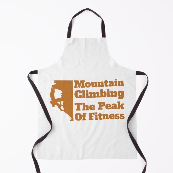 Item preview, Mountain Climbing The Peak Of Fitness! Funny Mountain Climber designed and sold by PMCreative.