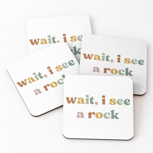 Item preview, Wait, I See A Rock, Funny Geologist designed and sold by faridman.