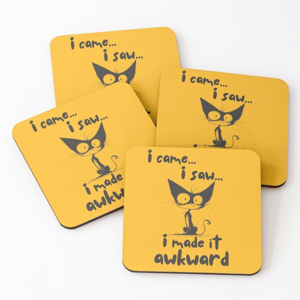 Item preview, I Came I Saw I Made It Awkward designed and sold by GediaPrints.