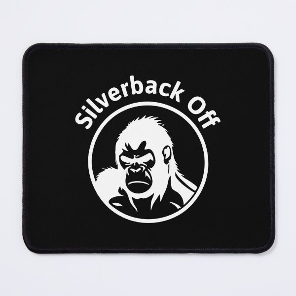 Item preview, Silverback Off! Funny Gorilla White And Black designed and sold by PMCreative.