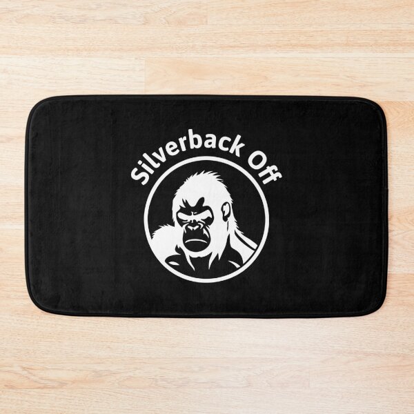 Item preview, Silverback Off! Funny Gorilla White And Black designed and sold by PMCreative.