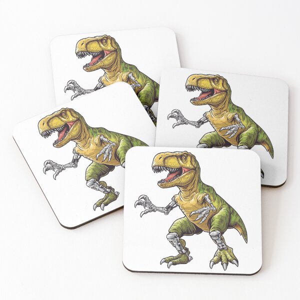 Item preview, Cybernetic T-Rex Dinosaur Illustration designed and sold by BeUniqueCo.