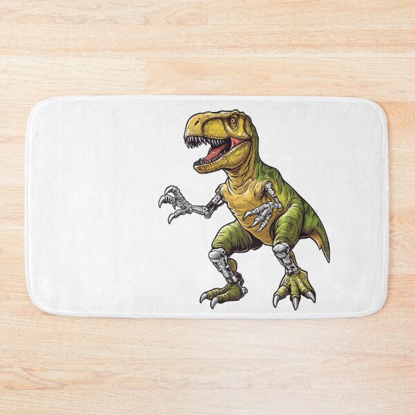 Item preview, Cybernetic T-Rex Dinosaur Illustration designed and sold by BeUniqueCo.
