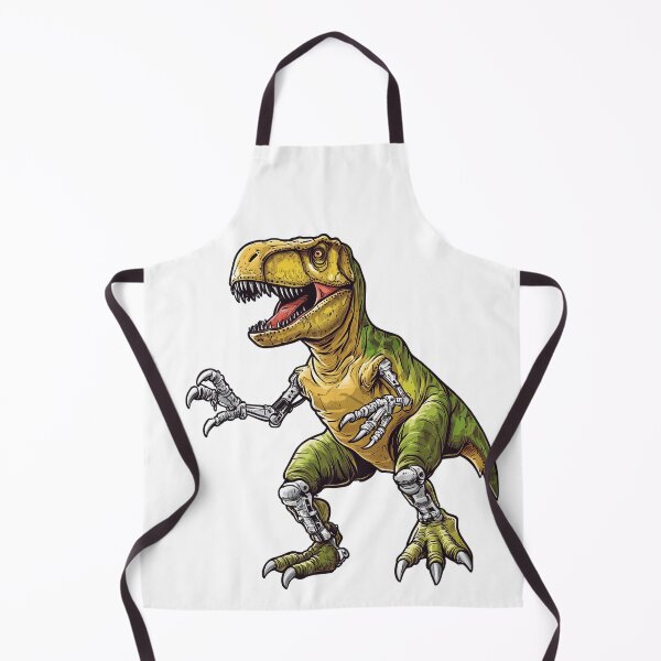 Item preview, Cybernetic T-Rex Dinosaur Illustration designed and sold by BeUniqueCo.