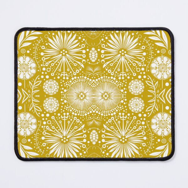 Item preview, Bohemian Chic Golden Dandelion, Floral Motif Pattern designed and sold by InspireNIgnite.