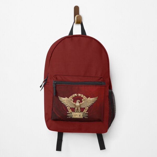 Item preview, Gold Roman Imperial Eagle - SPQR Special Edition II over Red Velvet designed and sold by Serge Averbukh Art Studio.