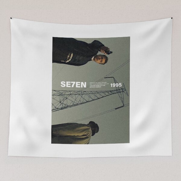 Item preview, SE7EN // movie poster blurred aesthetic designed and sold by 33ll.