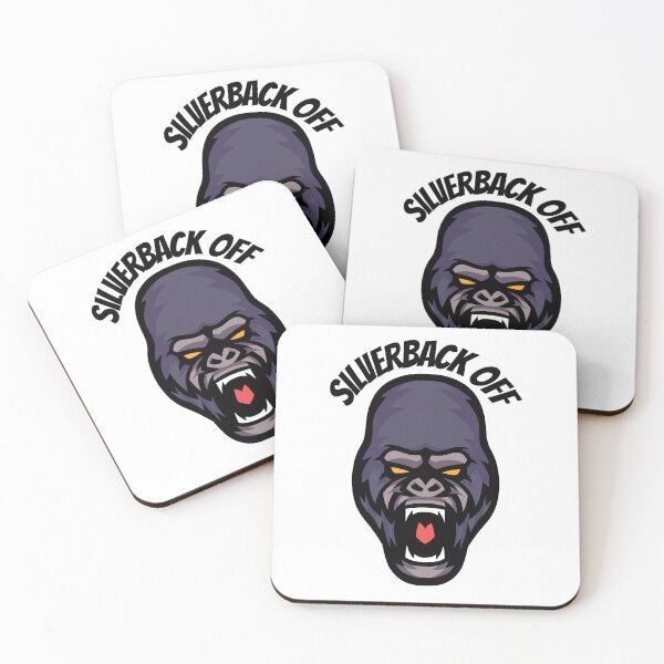 Item preview, Silverback Off! Silver Back Gorilla Graphic designed and sold by PMCreative.
