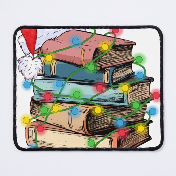Item preview, bookish christmas santa hat Xmas 2024 Men Woman kids designed and sold by Taylor ART.