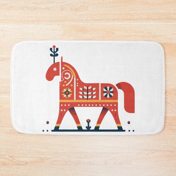 Item preview, Red Dala - Swedish Dala horse designed and sold by karolinahinc.