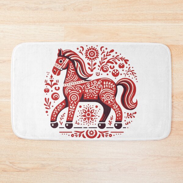 Item preview, Red Dala - Swedish Dala horse designed and sold by karolinahinc.