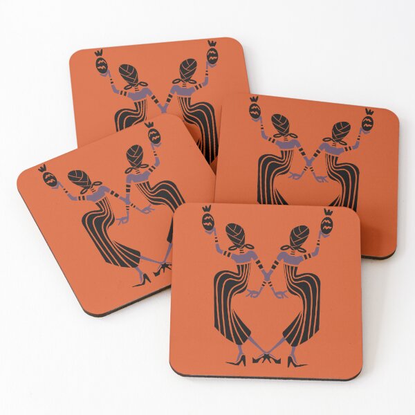 Item preview, African dancers designed and sold by UVAART.
